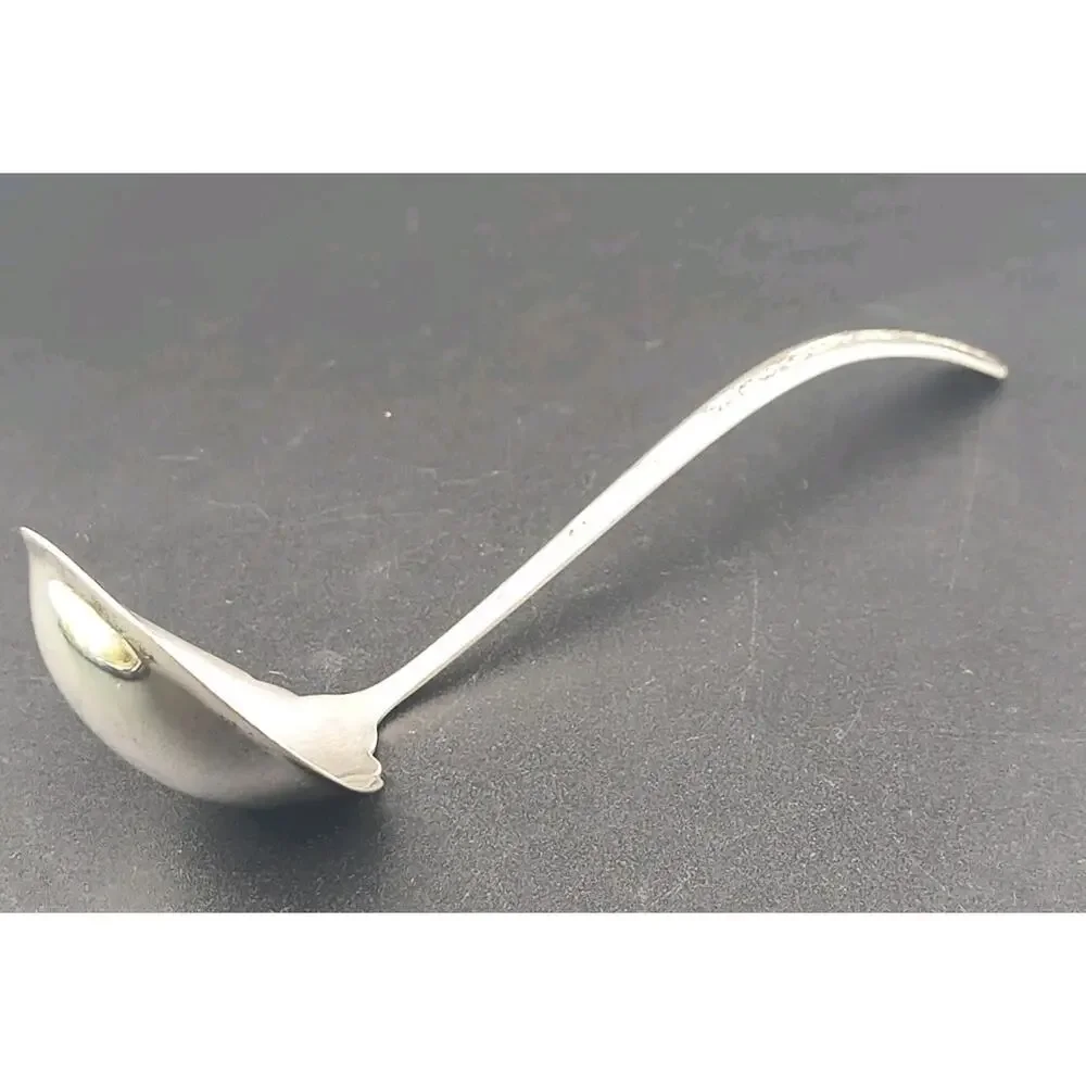 Towle Rambler Rose Sterling Silver Gravy Ladle 6-7/8